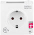 REV-Ritter Energiemessgerät digital quadratisch weiß 0025810012