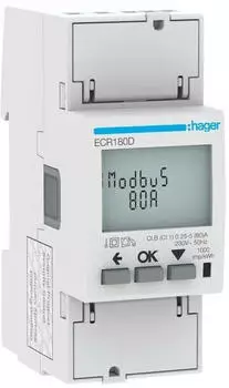 Hager Energiez&auml;hler 1phasig ECR180D