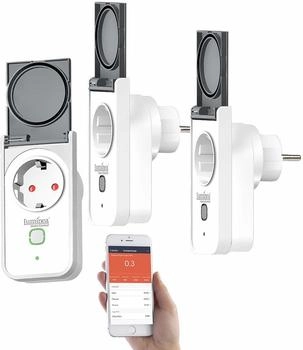 Luminea Home Control Steckdose 3er-Set (NX4458-944)
