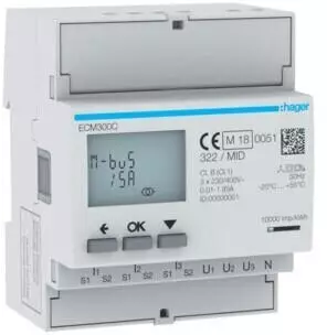 Hager Energiez&auml;hler 3phasig ECM300C