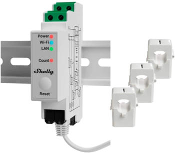 Shelly PRO 3EM 400А Messgerät