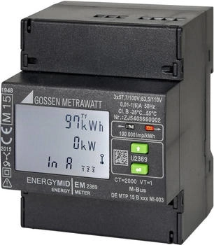 Gossen Metrawatt U2389-V015 mit Wandleranschluss