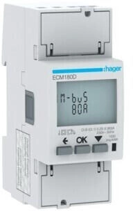 Hager Energiez&auml;hler 1phasig ECM180D