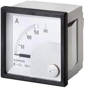Siemens Amperemeter 600/5A KL. 1 0,6VA 3NJ6900-4HL21