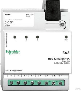 Schneider Electric MTN6600-0603 KNX Energiez&auml;hler REG-K/3x230