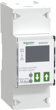 Schneider Electric Energiezähler 1P+N 100A M-Bus MID A9MEM2435