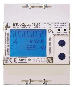 NZR Elektr. Drehstromzähler EcoCount SL 85A S0 MID (43420218)