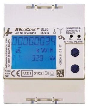 NZR EcoCount SL Elektr. Hutschienenzähler 5//1A M-Bus (43420405)