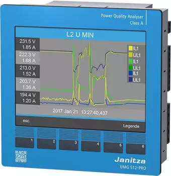 Janitza UMG 512-PRO Spannungsqualitäts-Analysator (5217011)