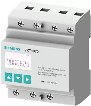 Siemens E-Zähler mit Display 7KT1668