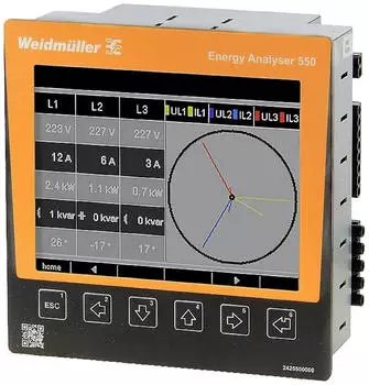 Weidmüller Messgerät Modbus RTU/TCP/ IP 720V ENERGY AN#2602580000