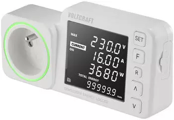 Voltcraft SEM5000 FR Energiekosten-Messger&auml;t mit Datenloggerfunktion (VC-12936575)