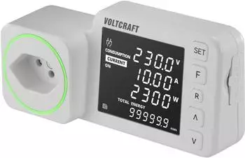 Voltcraft SEM5000 CH DUAL Energiekosten-Messger&auml;t mit Datenloggerfunktion (VC-16107435)