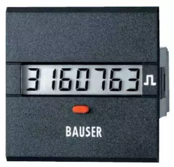 BAUSER 3811 Digitaler Impulsz&auml;hler, Twin-L&ouml;sung, 45x45mm (3811/008.3.1.7.0.2-003)