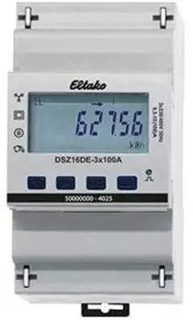 Eltako DSZ16DE Direktmessender Drehstromzähler 3x100A (28380616)