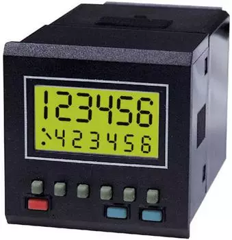 Trumeter 7932 Vorwahlz&auml;hler und Timer mit Prescaler, 45x45mm (7932)