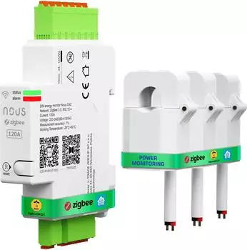 Nous D4Z Smart DIN Energiez&auml;hler ZigBee 3.0 3-phasig 120A (D4Z)