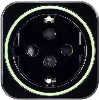 Voltcraft SEM6500 BLACK Energiekosten-Messgerät mit Funksteckdose, Datenlogger (VC-15450900)