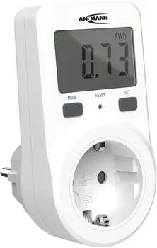Ansmann APM 1 Digitaler Energiekostenmesser, bis 3680W, Speicherfunktion (1260-0008)