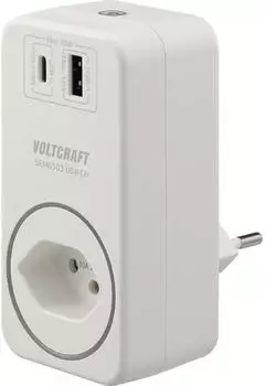 Voltcraft SEM6503 Energiekosten-Messger&auml;t USB, Funksteckdose, Datenlogger (VC-14515000)