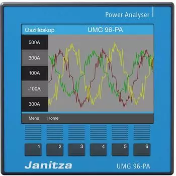 Janitza UMG 96-PA modularer Netzanalysator 90-277V (5232001)