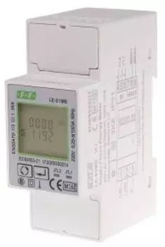 F&F LE-01MB Einphasiger Wirk- und Blindenergieverbrauchszähler M-Bus 100(5)A MID (LE-01MB)
