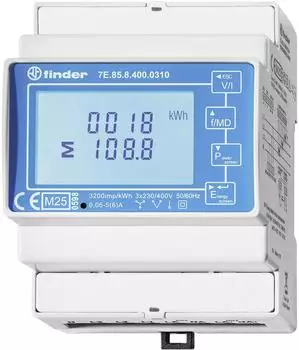 Finder Energiezähler digital, Wechselstrom (7E.85.8.400.0312)