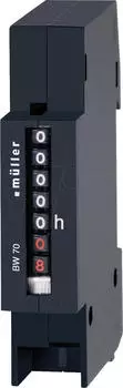 Müller BW 70.18 Betriebsstundenzähler Rollenzählwerk 230V 50Hz (20834)