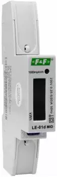 F&F LE-01D Digitaler Energiezähler 1-phasig 50A 230V AC MID (LE-01D)