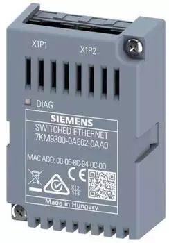 Siemens SENTRON Erweiterungsmodul Switched Ethernet PROFINET V3 (7KM9300-0AE02-0AA0)
