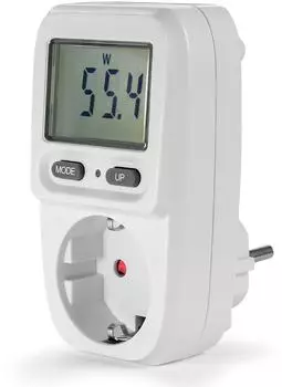 Eaxus Energiekosten-Messgerät Steckdose mit Display, bis 3680W (48695)