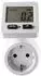 Vivanco Digitales Energiekostenmessgerät Schuko 3680W (62654)