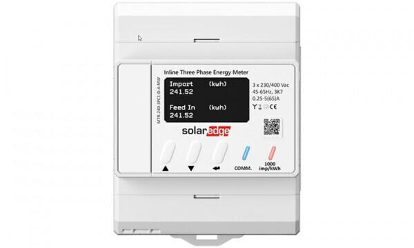 SolarEdge Inline Energy Meter 65A MTR-240-3PC1-D-A-MW
