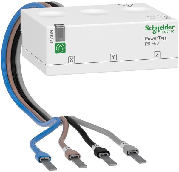 Schneider Electric PowerTag F63 3P+N Verbindung mit Wiser Gateway R9M70