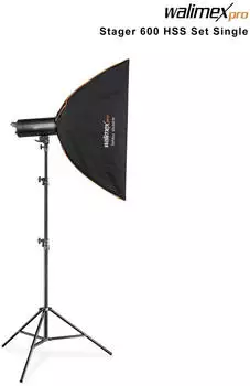 Walimex pro Stager 600 HSS Set Single