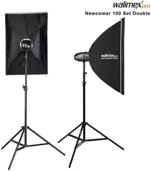Walimex pro Newcomer 100 II Set Double Walimex pro Newcomer 100 II Set Double