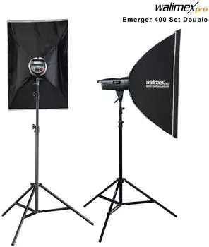 Walimex pro Emerger 400 Set Double Walimex pro Emerger 400 Set Double