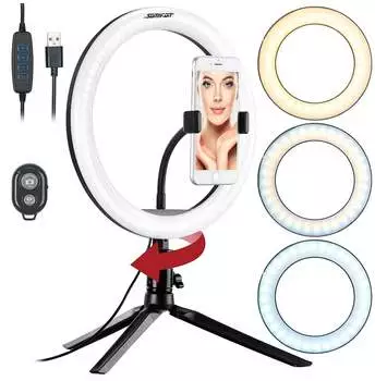 Pearl Somikon Profi LED Ringlicht HZ-2901