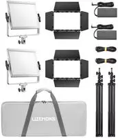 Godox LP600R-K2, Godox Litemons LP600R RGB LED-Lichtpanel 2er Kit