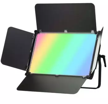 Bresser LED Studioleuchte RGB Panel 150W, DMX, 10000K (F005104)