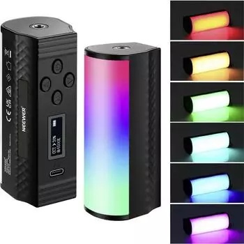 Neewer TL96 RGB LED Mini-Stablicht magnetisch 2500-8500K (TL96)