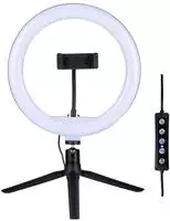 Grundig LED Ringlicht mit Stativ - LED Ringlampe mit 150 LEDs -...
