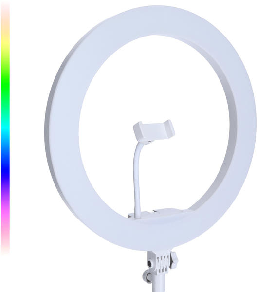 Rollei LUMIS Slim RGB - LED-Ringlicht weiß