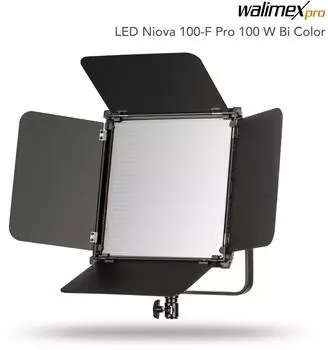 Walimex pro LED Niova 100-F Pro 100W Bi Color LED