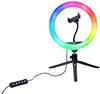 DÖRR 371089, DÖRR Vlogging Kit VL-26 RGB LED Ringleuchte Anzahl LEDs=130