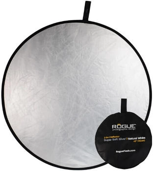 Rogue 2-in-1 Reflektor 110cm silber/weiß Rogue 2-in-1 Reflektor 110cm silber/weiß