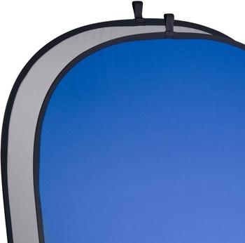 Walimex Faltreflektor grau/blau (150 x 200 cm)