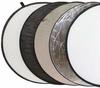 Delamax 5in1 Faltreflektor Spezial 107cm Durchmesser - Silber/weiß und