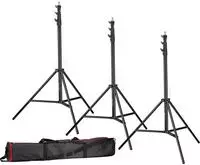 Bresser F004080, Bresser - F004080 - 3x BR-TP280 PRO-1 Stativ (280 cm) + Tasche