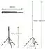 Bresser BR-TP280 PRO-1 Lampenstativ 280cm, 3er-Set mit Tasche (F004080)